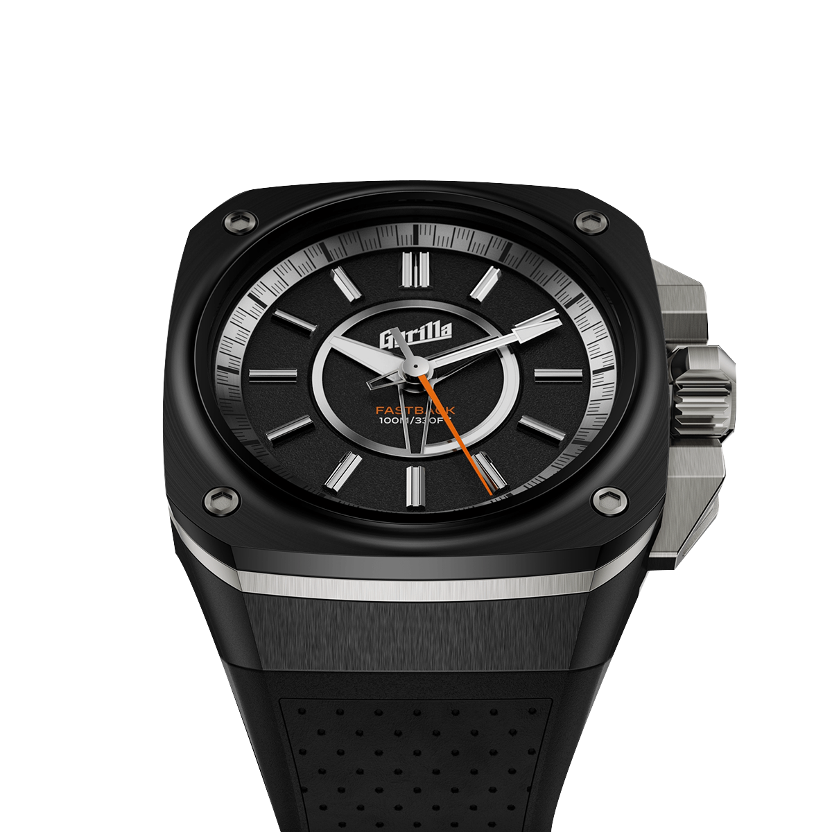 GORILLA Fastback Touring Nero Aurelia - Red Army Watches