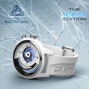 The ELECTRICIANZ Bionic Z 42mm White Rubber - Red Army Watches