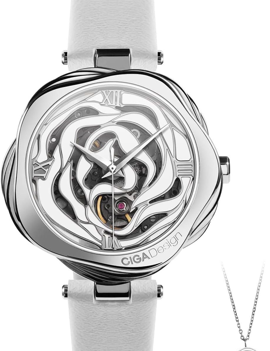 CIGA Design R-Series Denmark Rose Automatic  (Leather) - Red Army Watches
