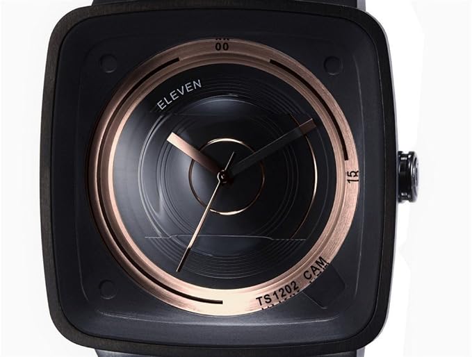 TACS T-CAM WATCH (BLACK RG) TS1202B - Red Army Watches