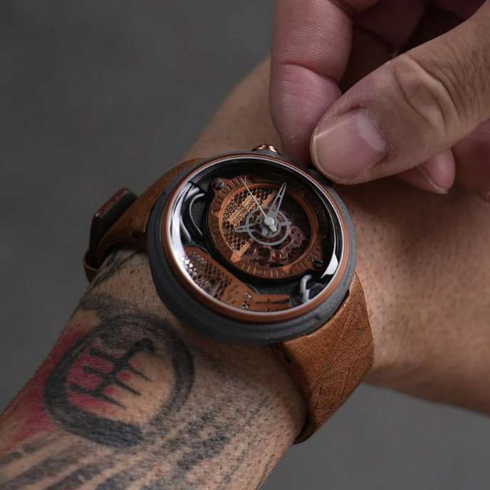 The ELECTRICIANZ Copper X - Red Army Watches