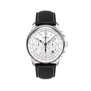 ZEPPELIN LZ126 LOS ANGELES WHITE DIAL CHRONO AUTOMATIC WATCH 7624-1 - Red Army Watches