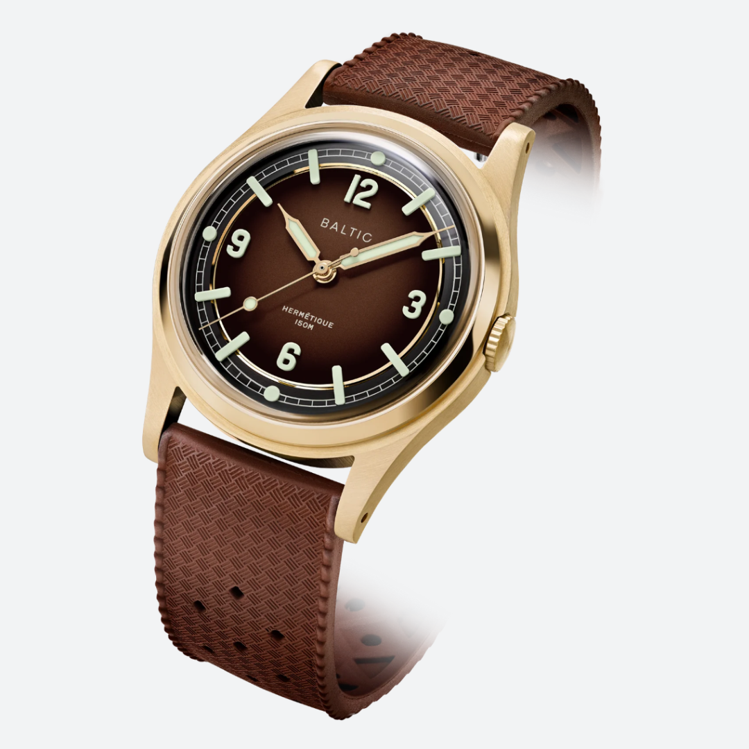 BALTIC HERMÉTIQUE TOURER BRONZE BROWN - Red Army Watches