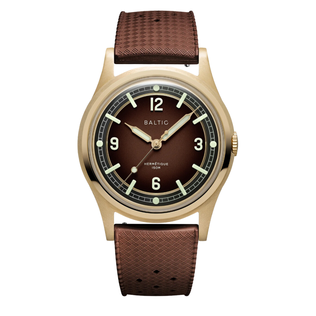 BALTIC HERMÉTIQUE TOURER BRONZE BROWN - Red Army Watches