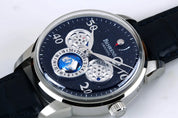 BEHRENS "STARTREK" AUTOMATIC BLUE AVENTURINE - Red Army Watches