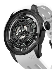 BEHRENS "STARSHIP" AUTOMATIC WHITE - Red Army Watches