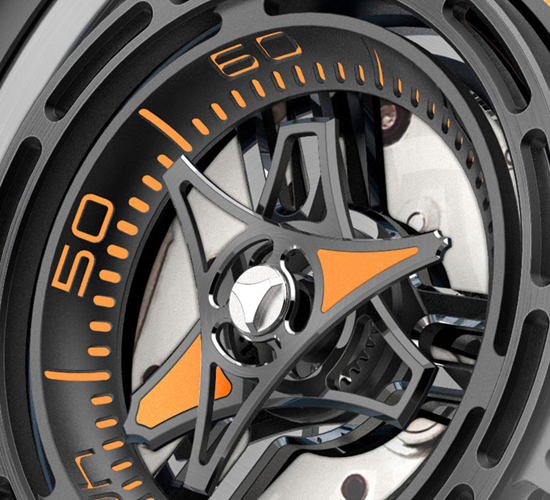 BEHRENS STAR SHIP ORANGE - Red Army Watches