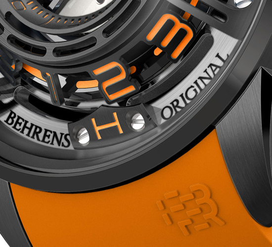 BEHRENS STAR SHIP ORANGE - Red Army Watches