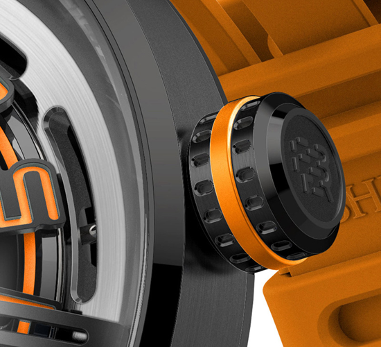 BEHRENS STAR SHIP ORANGE - Red Army Watches