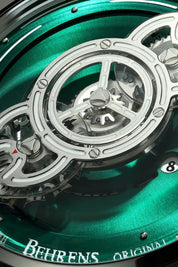 BEHRENS "SPACE TRAVELLER" AUTOMATIC GREEN FUME - Red Army Watches