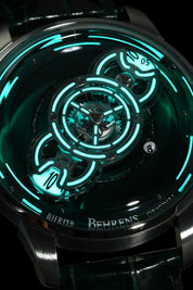 BEHRENS "SPACE TRAVELLER" AUTOMATIC GREEN FUME - Red Army Watches