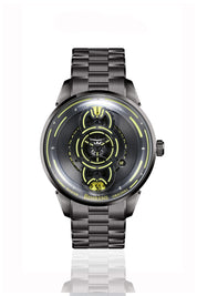 BEHRENS "SPACE TRAVELLER" AUTOMATIC GREY (BRACELET) - Red Army Watches