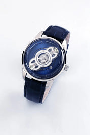 BEHRENS "SPACE TRAVELLER" AUTOMATIC BLUE FUME - Red Army Watches