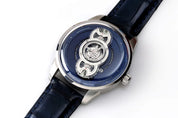BEHRENS "SPACE TRAVELLER" AUTOMATIC BLUE FUME - Red Army Watches