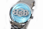 BEHRENS "SPACE TRAVELLER" AUTOMATIC ICY BLUE (BRACELET) - Red Army Watches