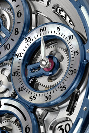 BEHRENS “NAVIGRAPH” AUTOMATIC BLUE GMT - Red Army Watches