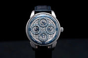 BEHRENS “NAVIGRAPH” AUTOMATIC BLUE GMT - Red Army Watches
