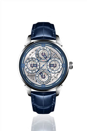 BEHRENS “NAVIGRAPH” AUTOMATIC BLUE GMT - Red Army Watches