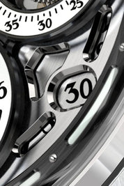 BEHRENS “NAVIGRAPH” AUTOMATIC GREY GMT - Red Army Watches
