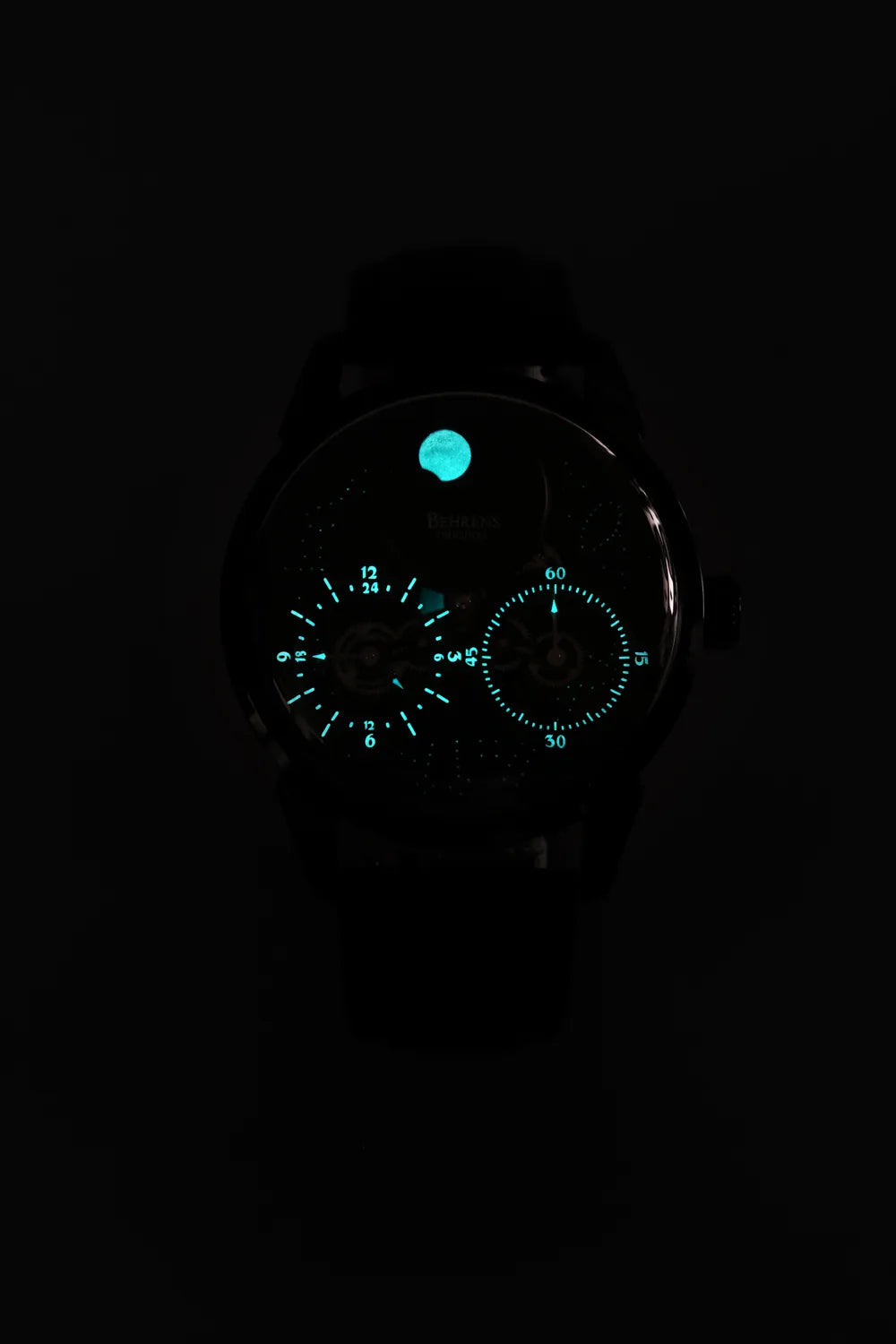 BEHRENS "CONSTELLER" AUTOMATIC BLUE AVENTURINE PVD - Red Army Watches