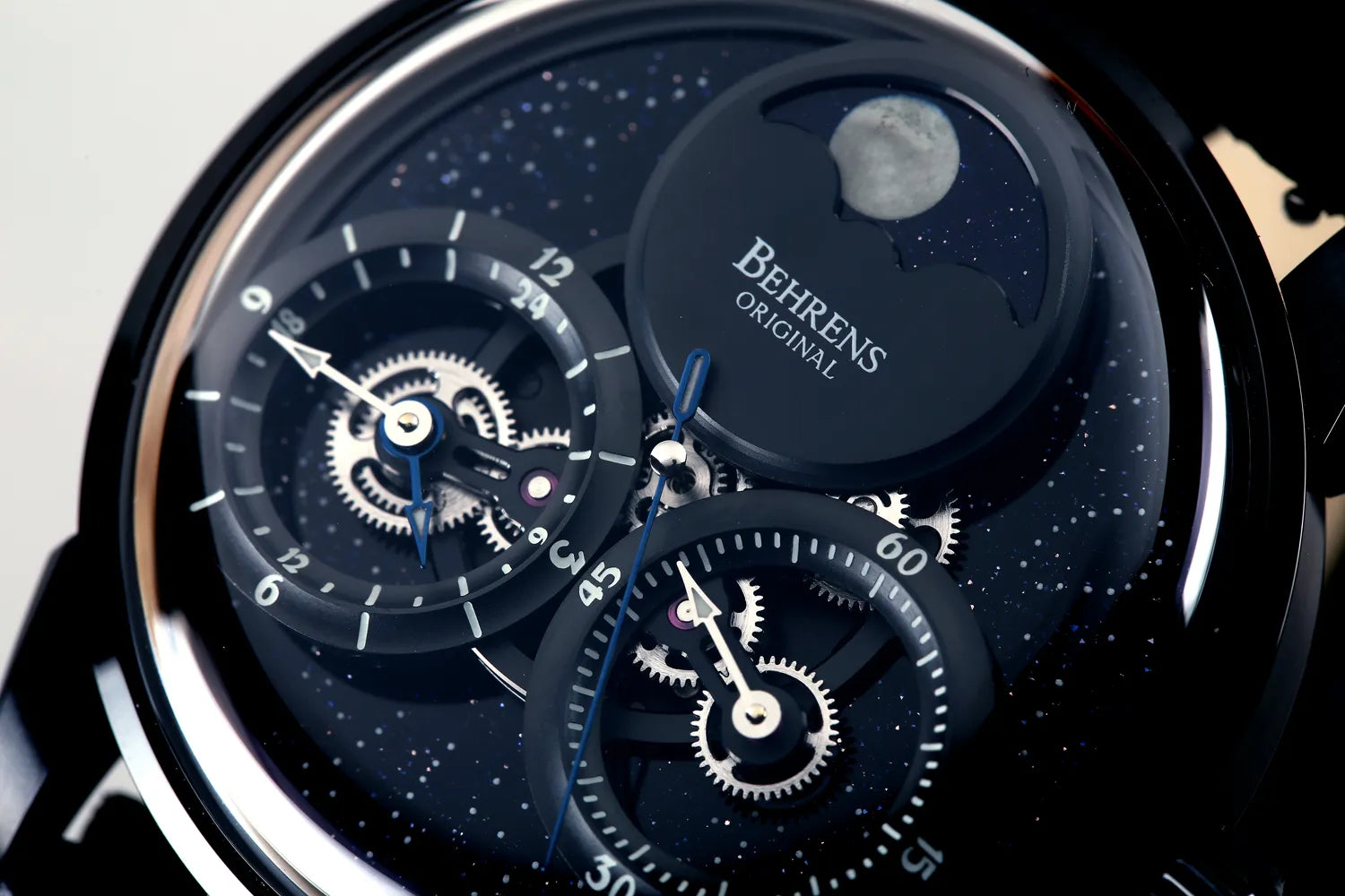 BEHRENS "CONSTELLER" AUTOMATIC BLUE AVENTURINE PVD - Red Army Watches