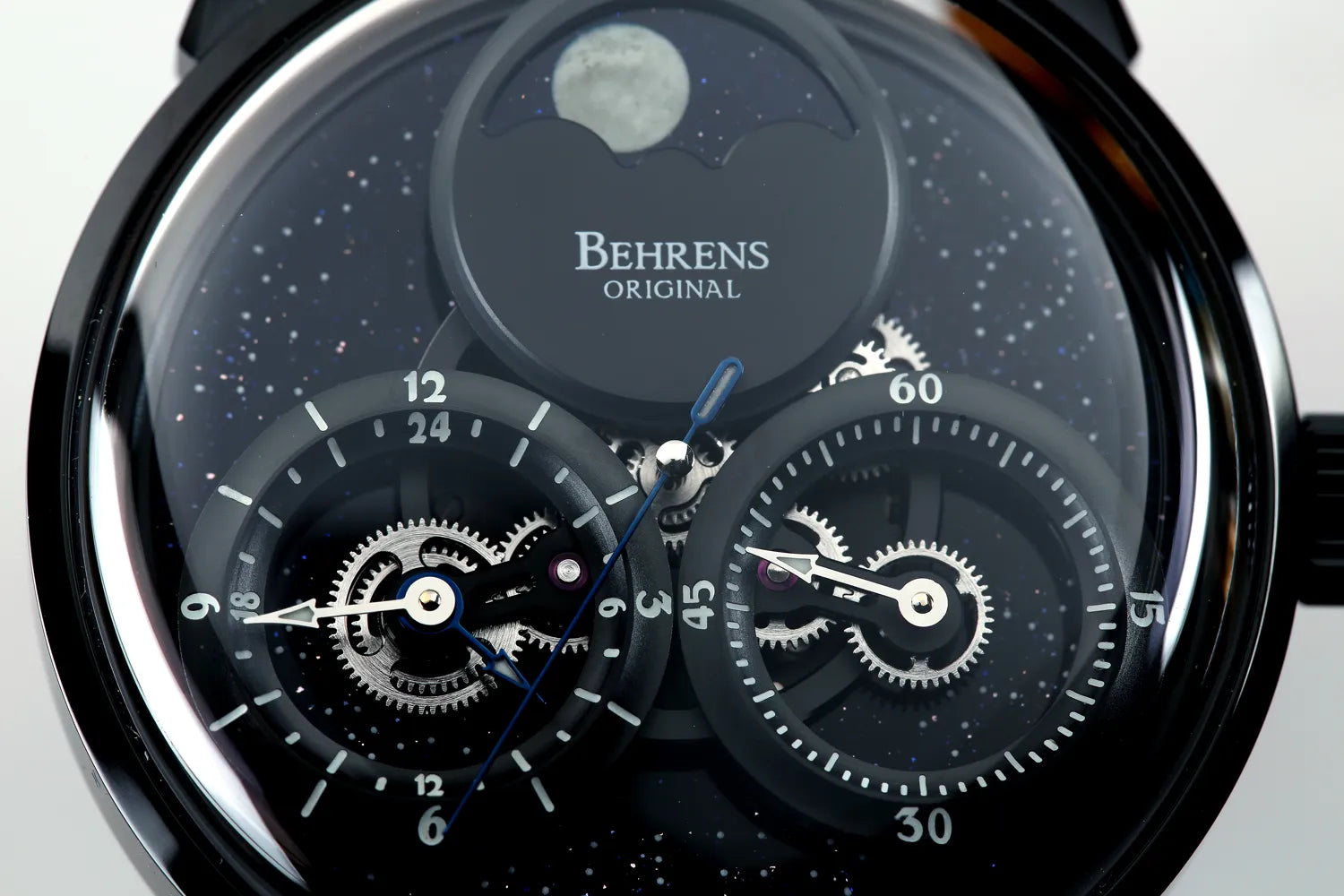 BEHRENS "CONSTELLER" AUTOMATIC BLUE AVENTURINE PVD - Red Army Watches