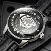 BEHRENS "ROTARY" AUTOMATIC BLACK - Red Army Watches