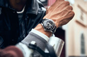 BEHRENS "ROTARY" AUTOMATIC BLACK - Red Army Watches