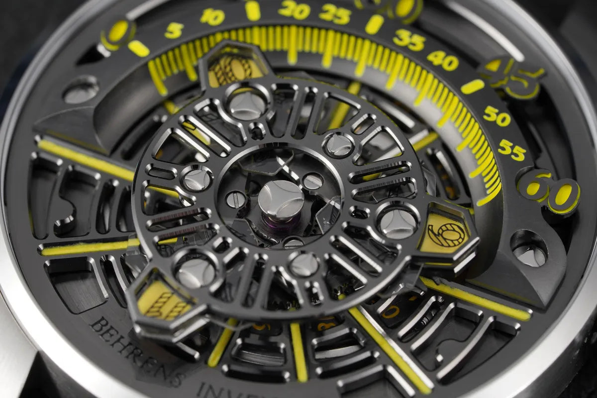 BEHRENS “DA VINCI CODE” AUTOMATIC GREY - Red Army Watches