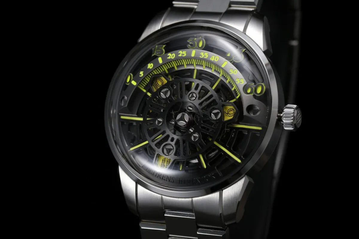 BEHRENS “DA VINCI CODE” AUTOMATIC GREY - Red Army Watches