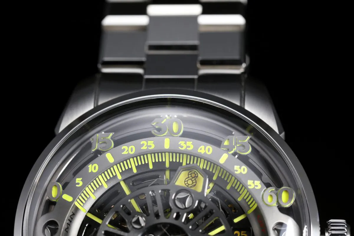 BEHRENS “DA VINCI CODE” AUTOMATIC GREY - Red Army Watches