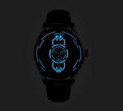 BEHRENS SPACE TRAVELLER BLUE - Red Army Watches