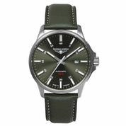 BAUHAUS AVIATION AUTOMATIC WITH LEATHER STRAP - Red Army Watches