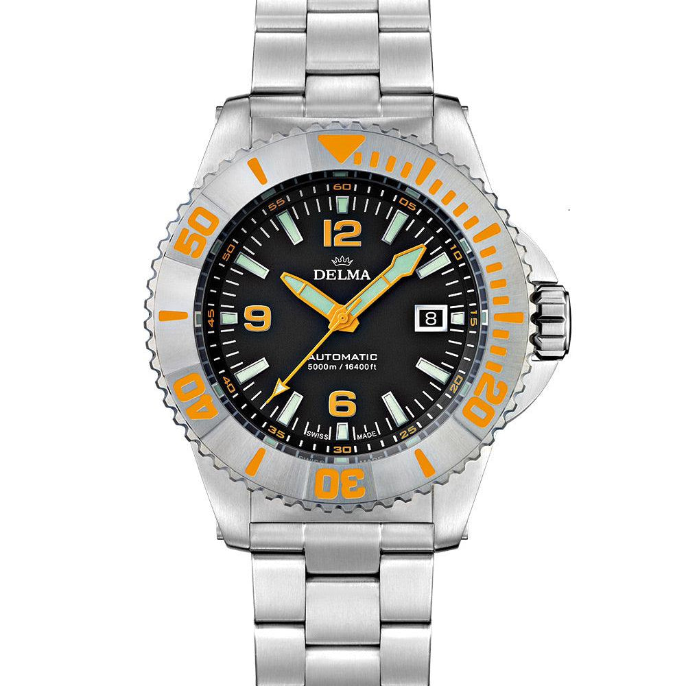 DELMA Blue Shark IV 41701.760.6.034 - Red Army Watches