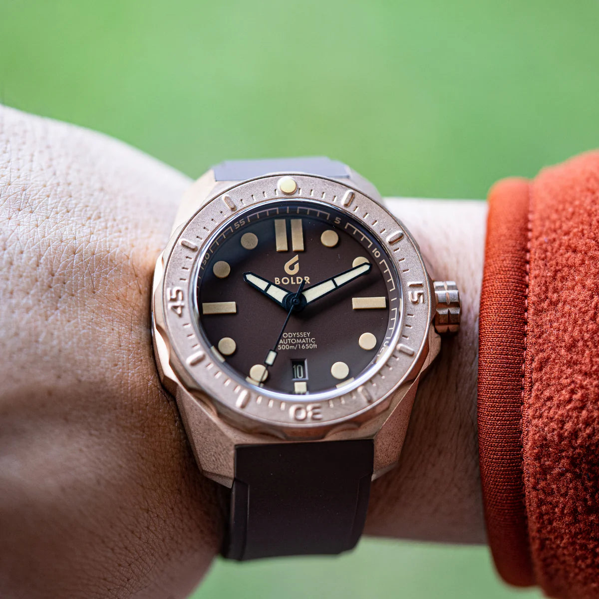 BOLDR Odyssey Bronze Auburn - Red Army Watches
