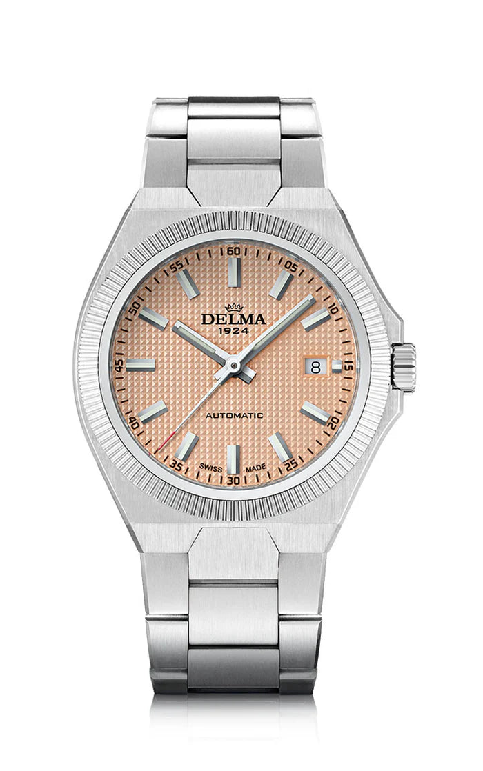 DELMA Midland Automatic Salmon  41701.740.6.181 - Red Army Watches