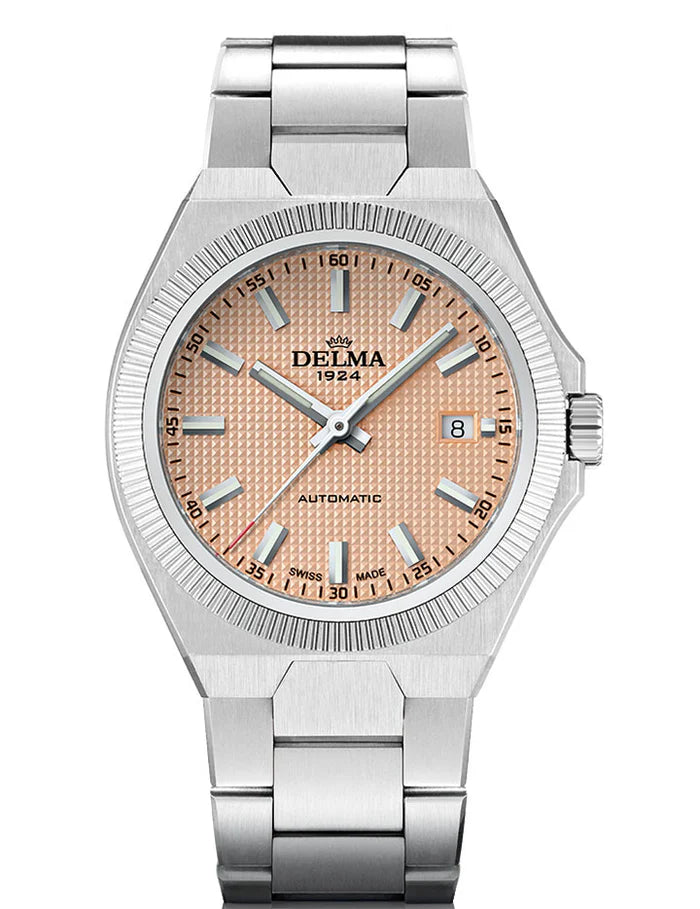 DELMA Midland Automatic Salmon  41701.740.6.181 - Red Army Watches