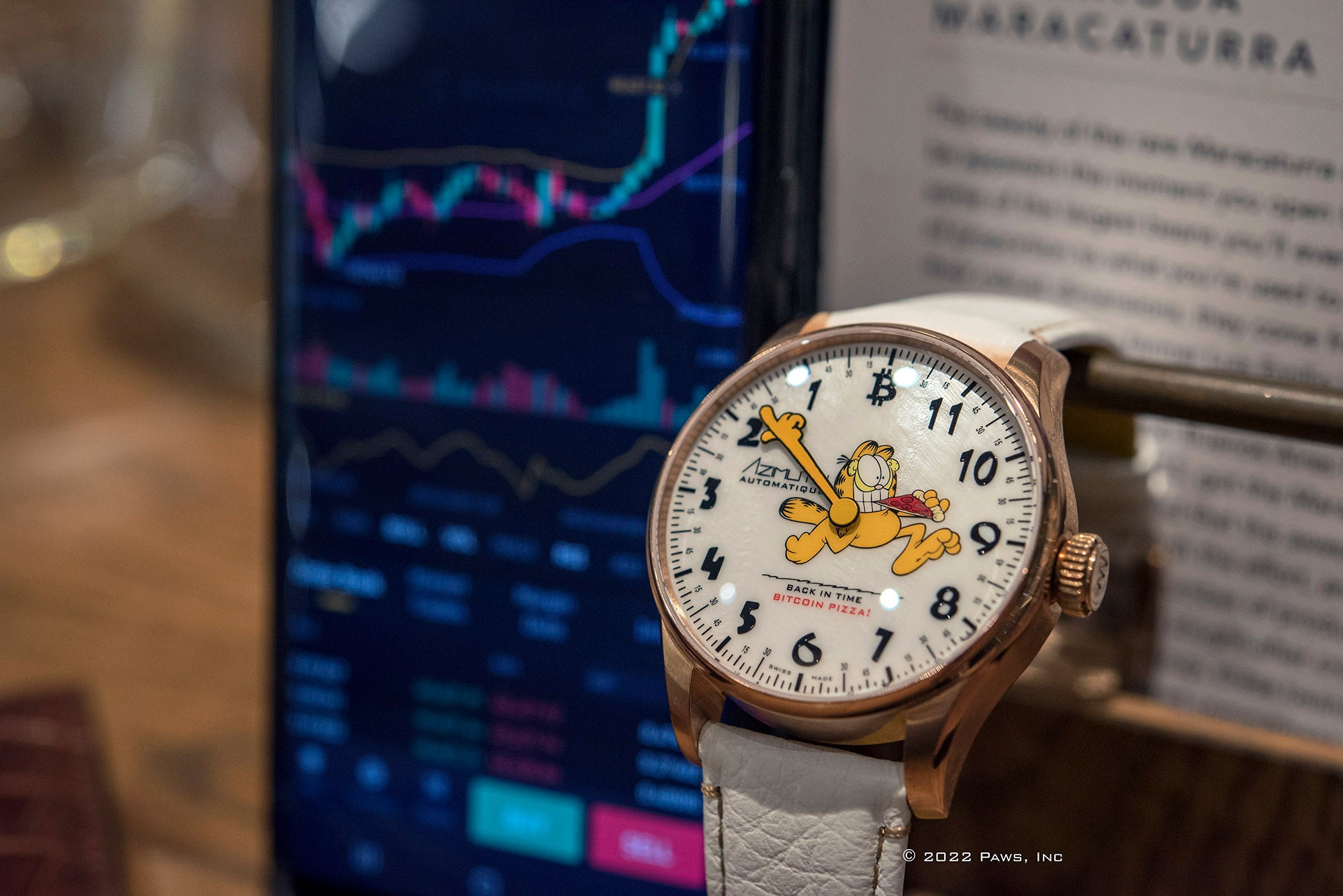 AZIMUTH GARFIELD BACK IN TIME - Red Army Watches