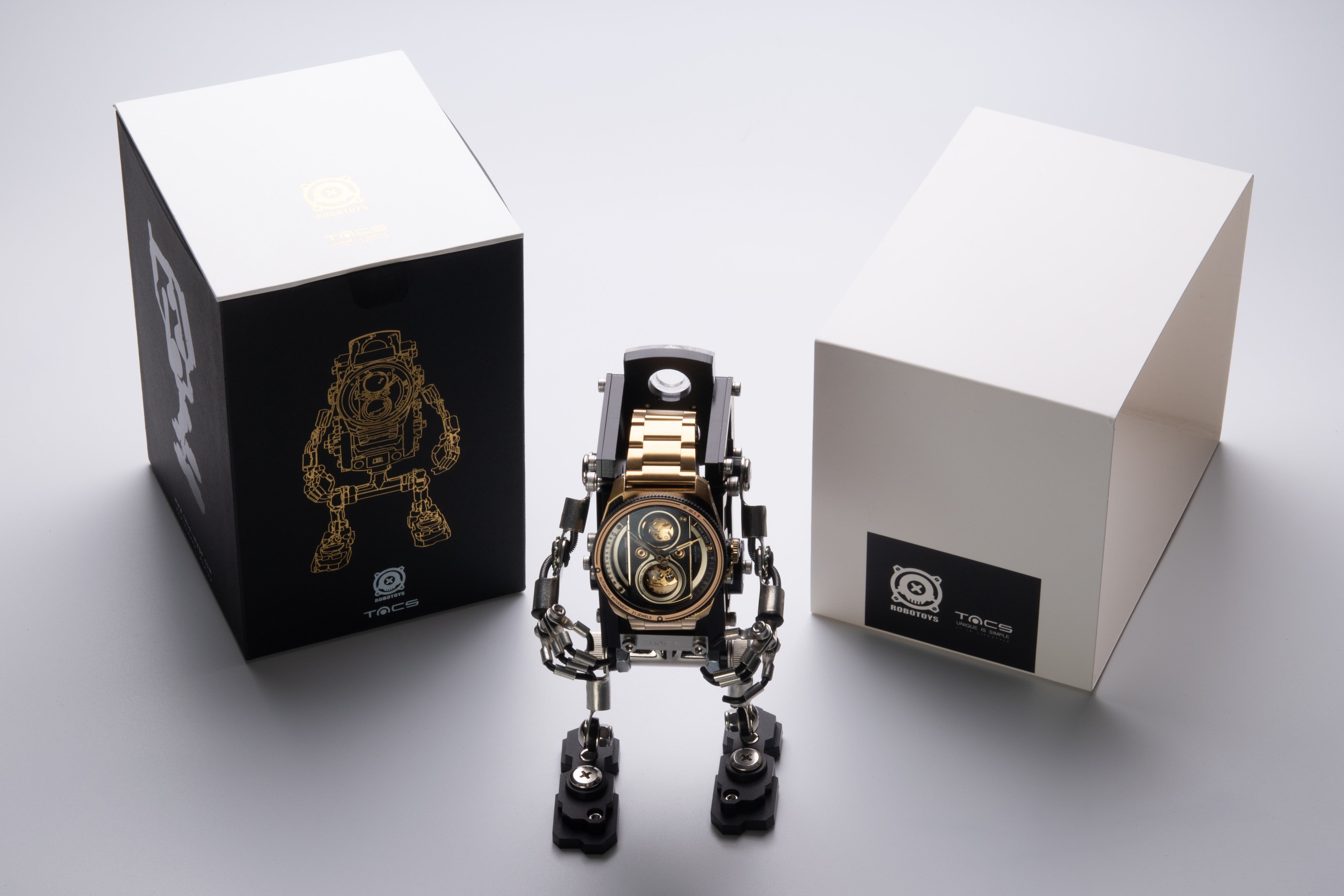 TACS  AUTOMATIC ATL GOLD X Robotoys with BoxSet (TS2002DR) - Red Army Watches