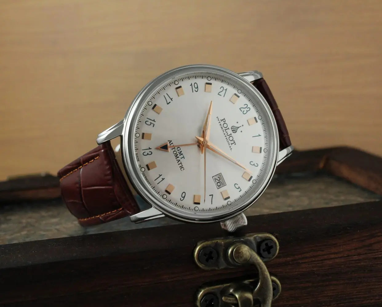 POLJOT INTERNATIONAL Jaros GMT 34NH.4200111 - Red Army Watches
