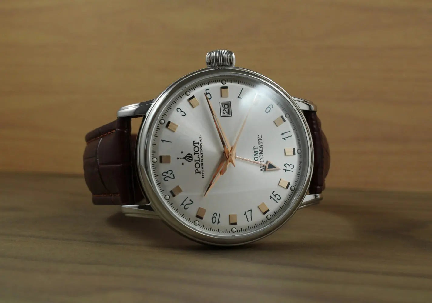 POLJOT INTERNATIONAL Jaros GMT 34NH.4200111 - Red Army Watches