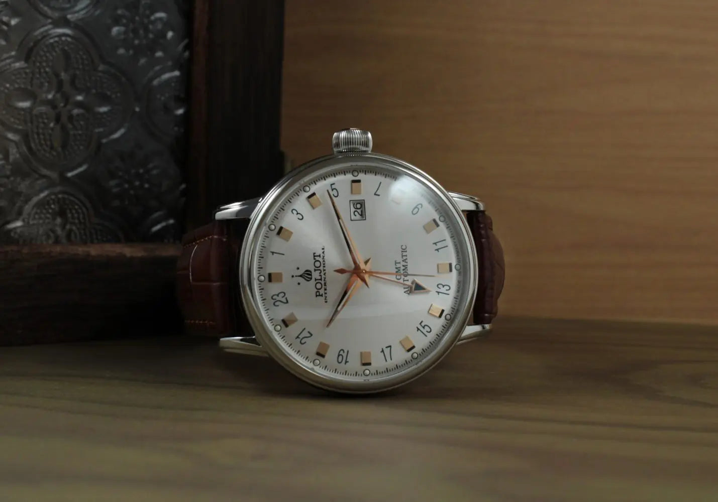 POLJOT INTERNATIONAL Jaros GMT 34NH.4200111 - Red Army Watches