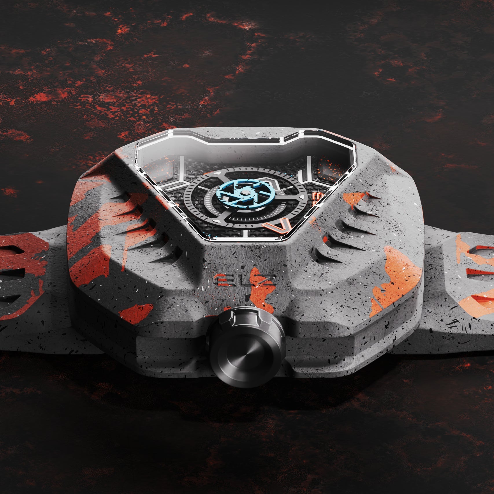 The ELECTRICIANZ Lunar Edition - Red Army Watches