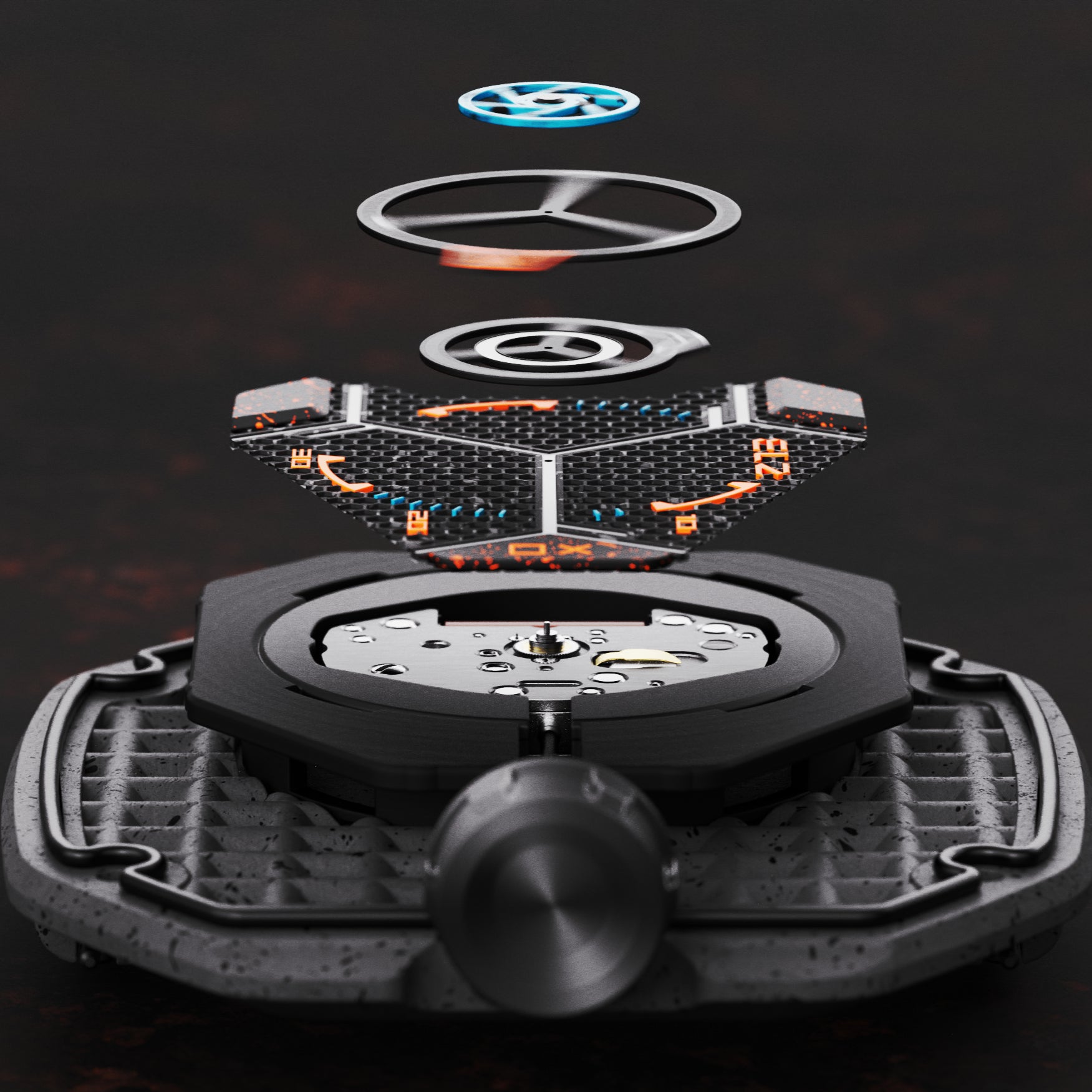 The ELECTRICIANZ Lunar Edition - Red Army Watches