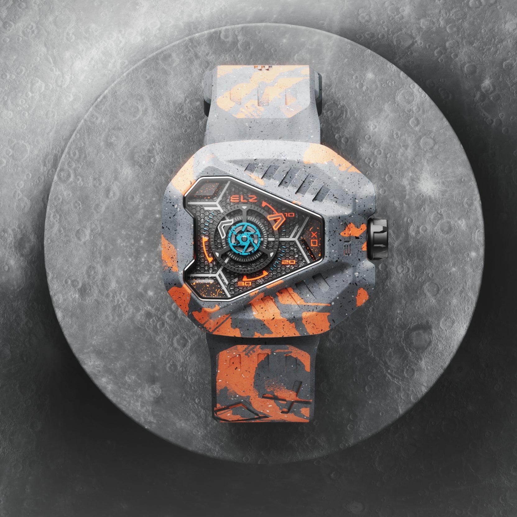 The ELECTRICIANZ Lunar Edition - Red Army Watches