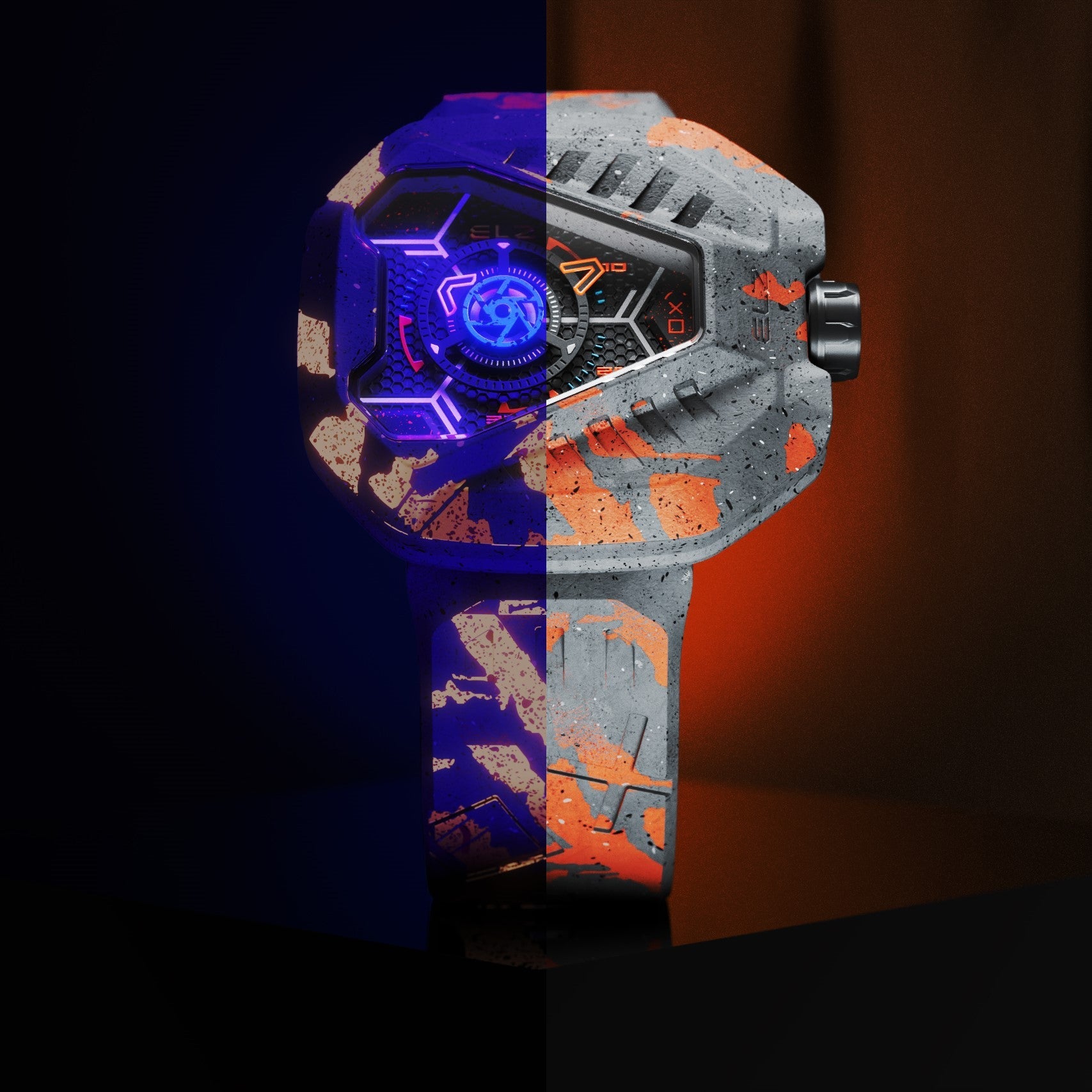 The ELECTRICIANZ Lunar Edition - Red Army Watches