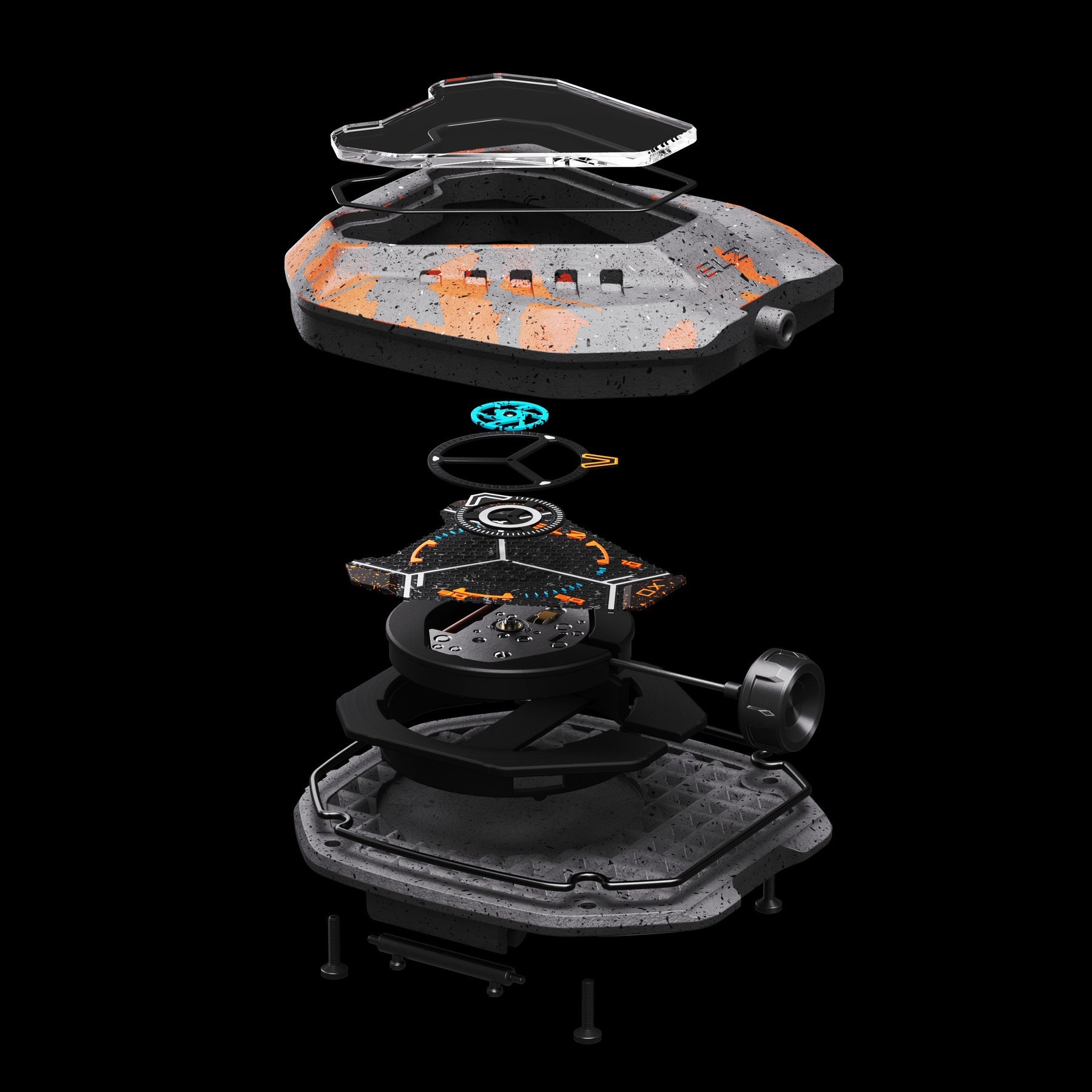 The ELECTRICIANZ Lunar Edition - Red Army Watches