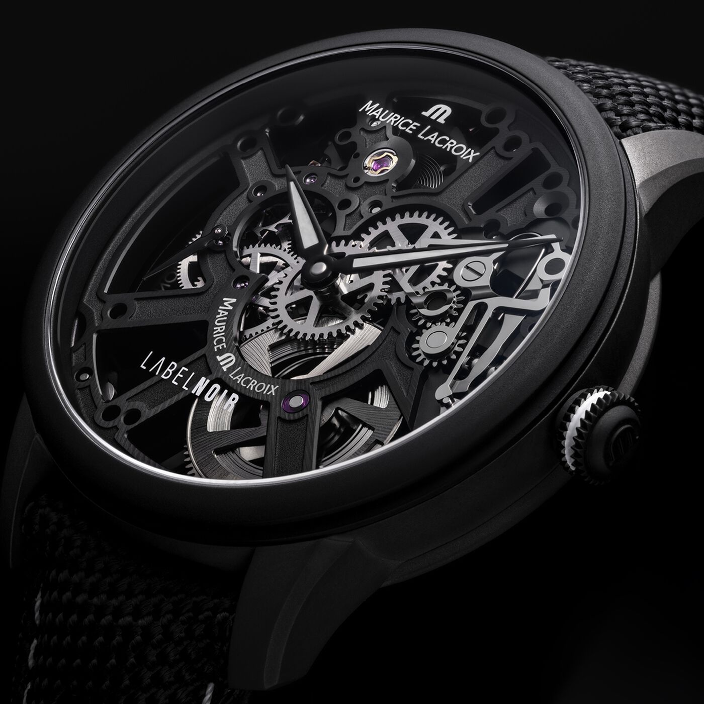 MASTERPIECE SKELETON MAURICE LACROIX x LABEL NOIR LIMITED EDITION - Red Army Watches