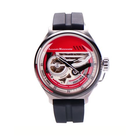 TACS Automatic Motorscooter Red (TS2401B) - Red Army Watches