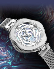 CIGA Design R-Series Denmark Rose Quartz (Steel Bracelet) - Red Army Watches